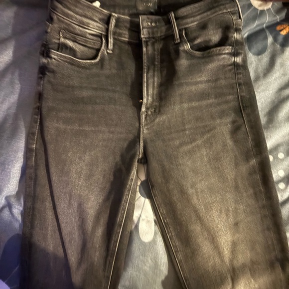MOTHER Men's Charcoal Slim Jeans - Picture 1 of 7